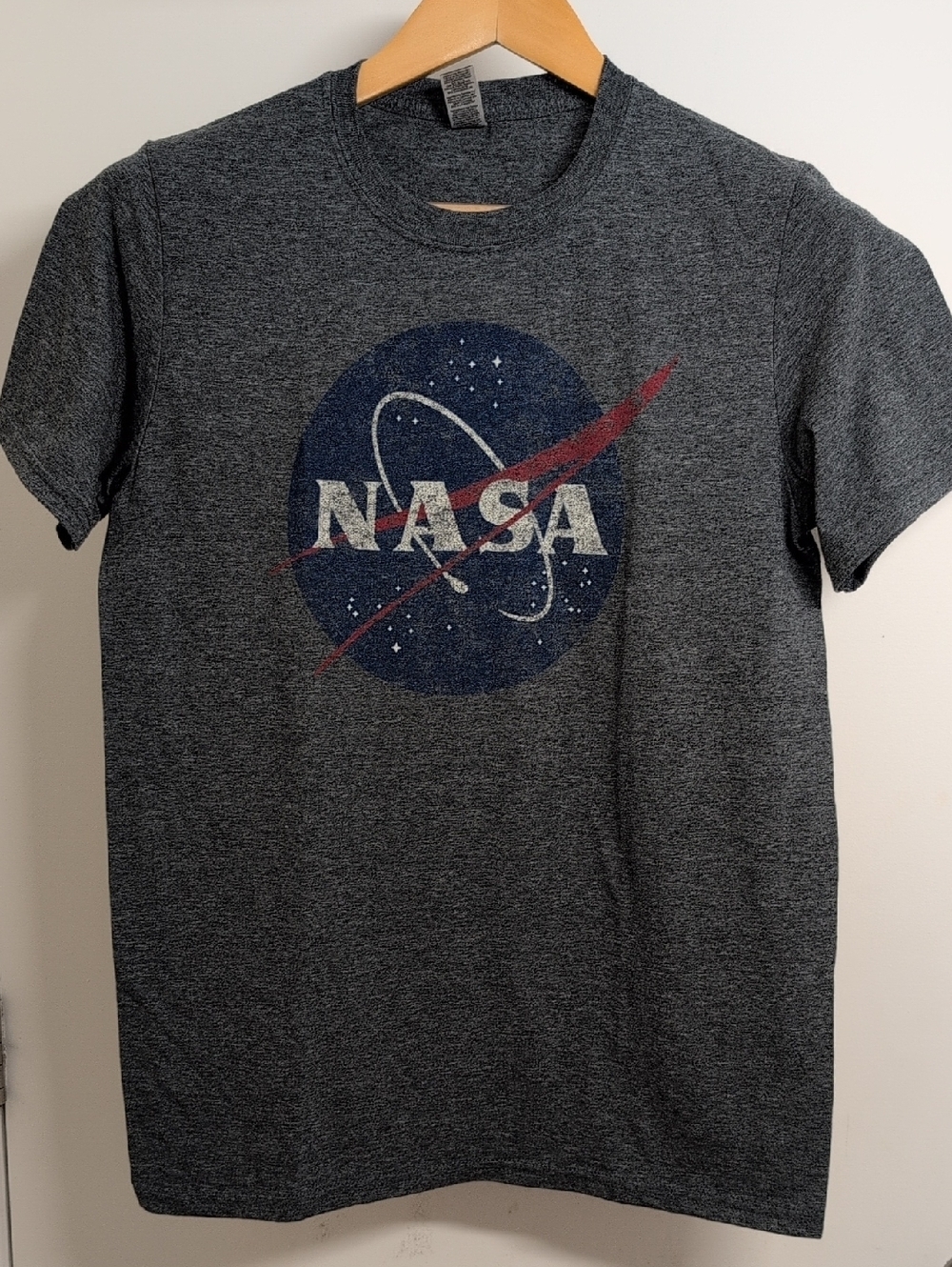 GILDAN grey * NASA* T Shirt Size Small
